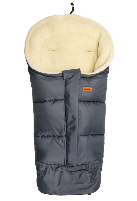 Åkpåse Combi 3-i-1 Ull Grafit