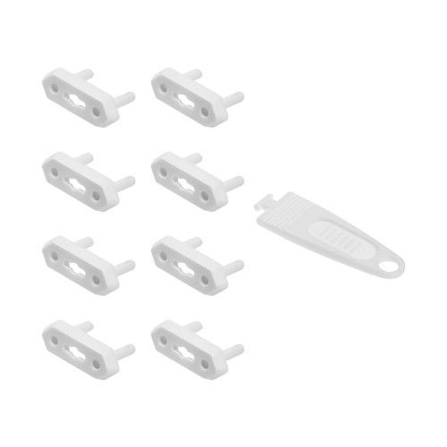 Bocioland Eluttagsskydd 8-pack 0052