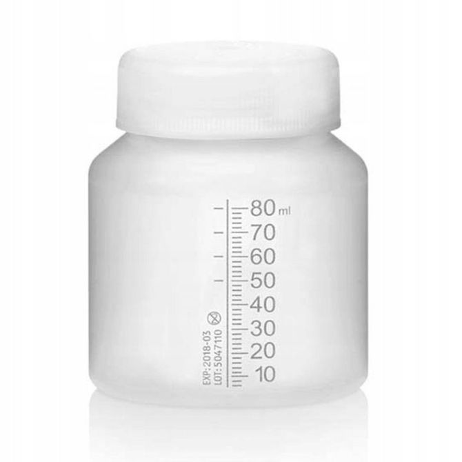 1 Time nappflaskor 80 ml, 40-pack