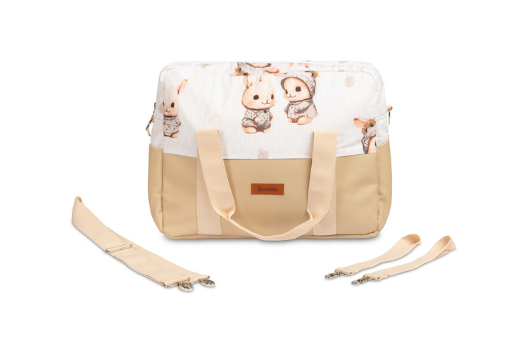 Skötväska i konstläder Bunnies Beige