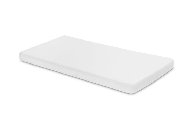 Jersey-underlakan Deluxe Vit 120x60 cm