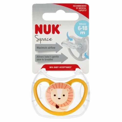 Silikon-napp Space 6-18 mån 1-pack 541382, 736322