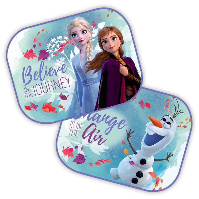 Solskydd Frozen 2-pack 44x35 cm